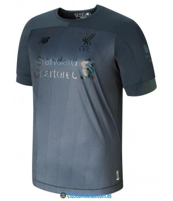 CFB3-Camisetas Liverpool Black Out Edition 2019 2020
