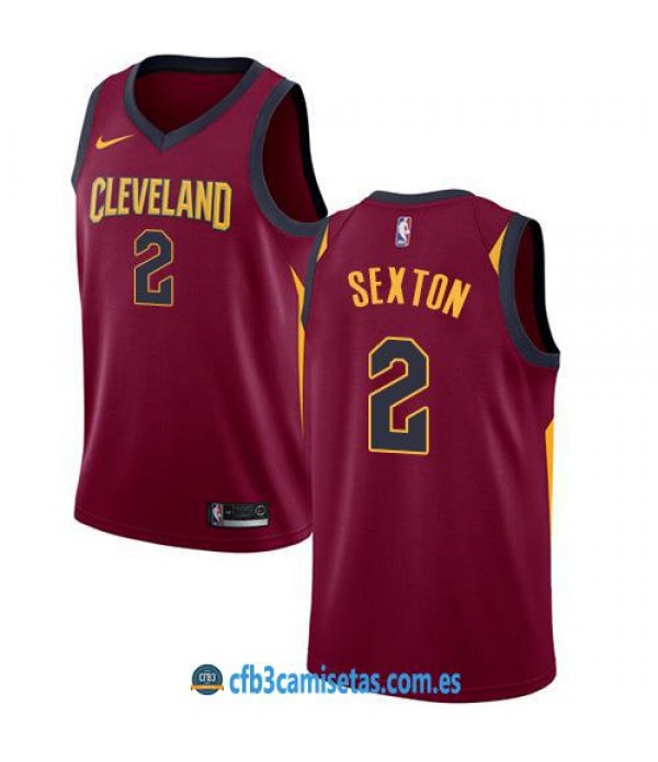 CFB3-Camisetas Collin Sexton Cleveland Cavaliers Icon