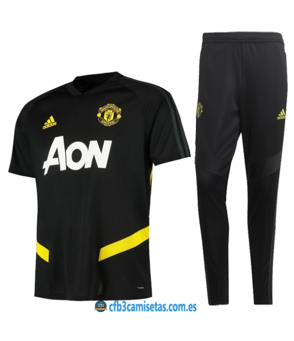 CFB3-Camisetas Camiseta  Pantalones Manchester United 2019 2020