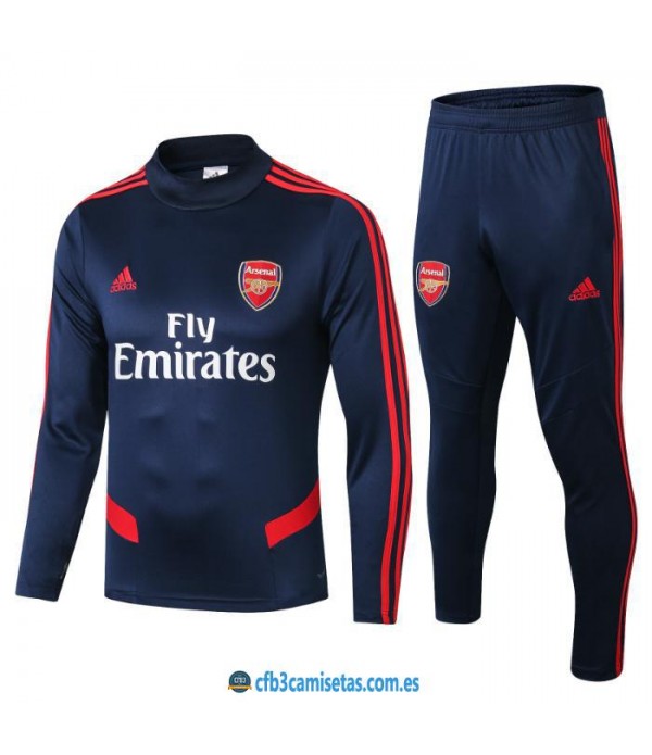 CFB3-Camisetas Chandal Arsenal 2019 2020 Sudadera