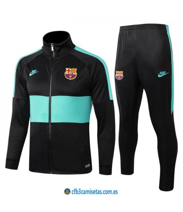 CFB3-Camisetas Chándal FC Barcelona 2019 2020 Ray...