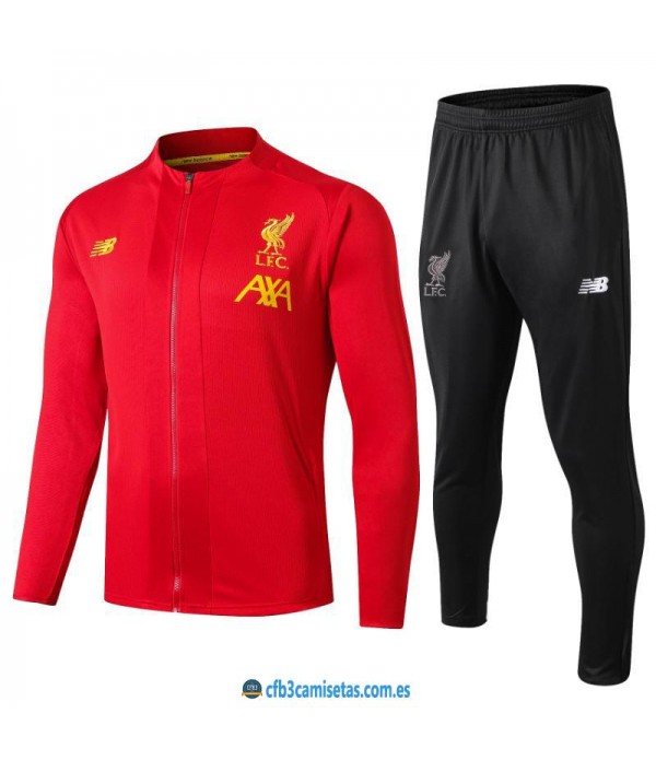 CFB3-Camisetas Chándal Liverpool 2019 2020 Rojo 2