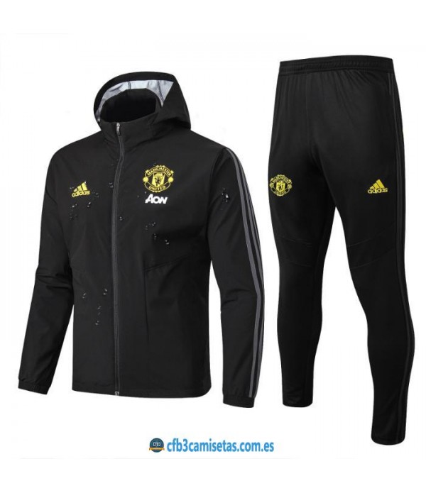 CFB3-Camisetas Chándal Manchester United 2019 2020