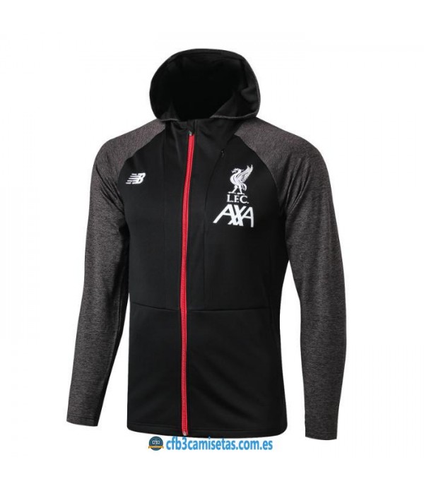 CFB3-Camisetas Chaqueta con capucha Liverpool 2019 2020