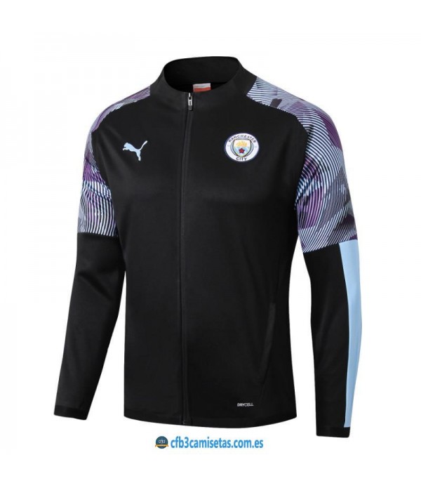 CFB3-Camisetas Chaqueta Manchester City 2019 2020