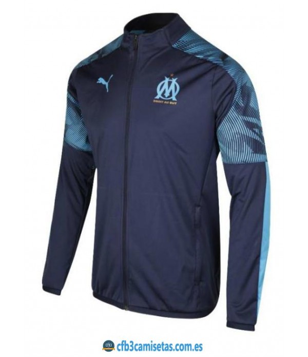 CFB3-Camisetas Chaqueta Olympique Marsella 2019 20...