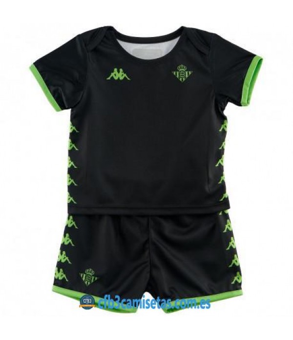 CFB3-Camisetas Betis 2a Equipación 2019 2020 Kit Junior