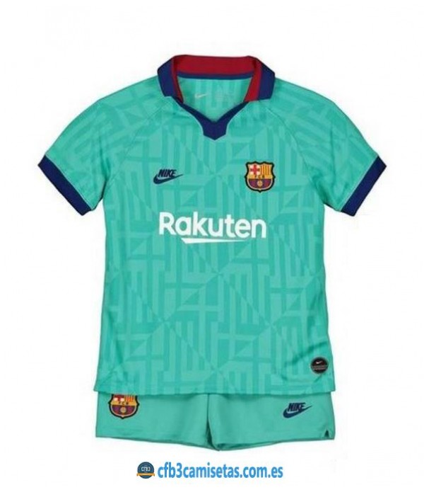 CFB3-Camisetas FC Barcelona 3ª Equipacion NIÑOS 19/20