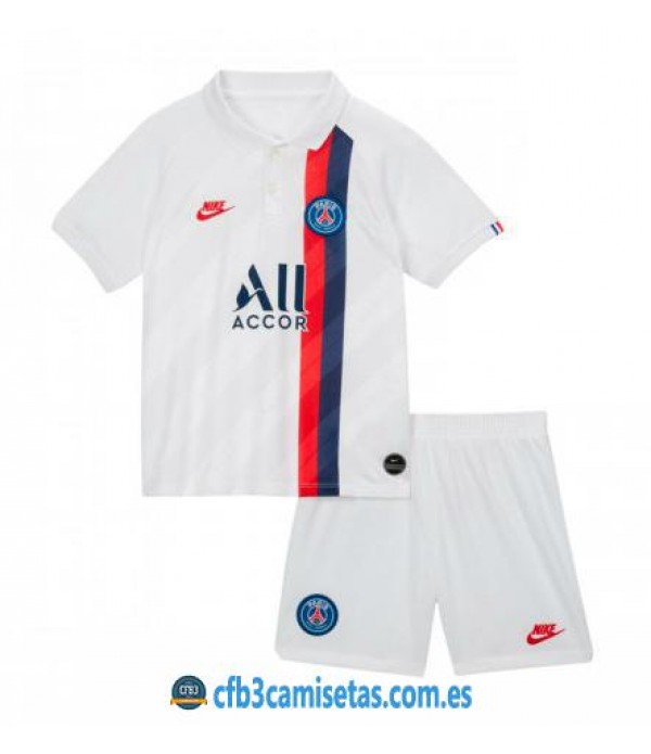 CFB3-Camisetas PSG 3a Equipación 2019 2020 Kit Junior