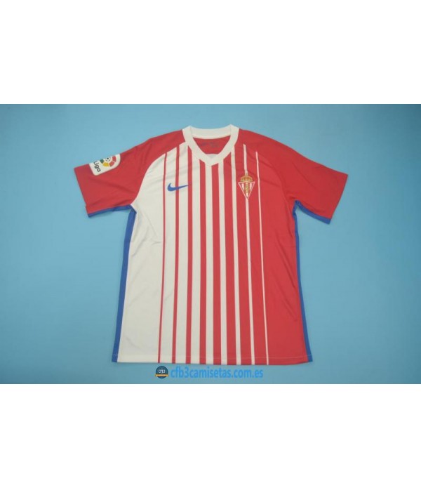 CFB3-Camisetas Sporting de Gijon 1ª Equipacion 2019 2020