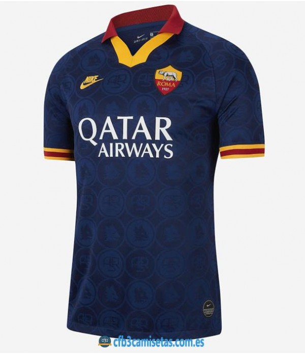 CFB3-Camisetas AS Roma 3a Equipación 2019 2020