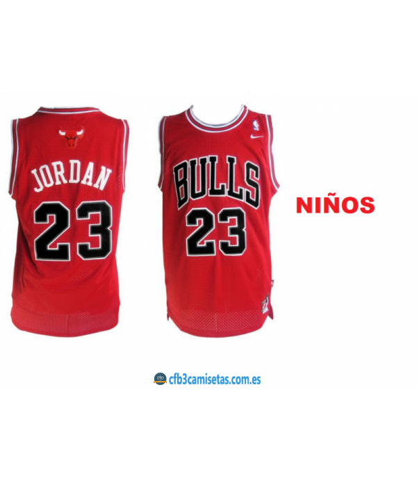 CFB3-Camisetas Michael Jordan Chicago BullsNIÑOS