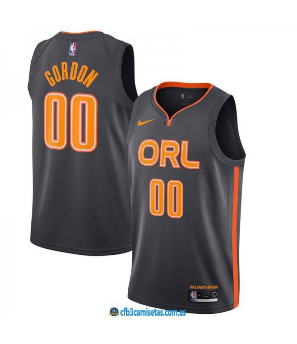 CFB3-Camisetas Aaron Gordon Orlando Magic 2019 2020 City Edition