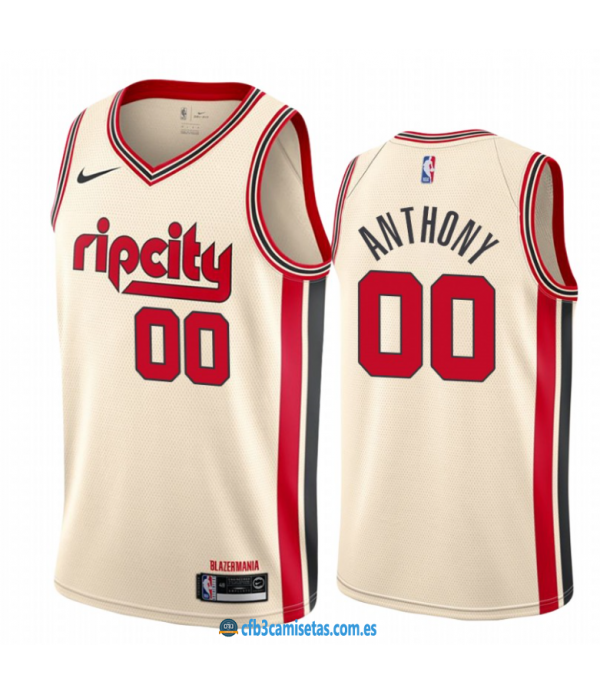 CFB3-Camisetas Carmelo Anthony Portland Trail Blaz...