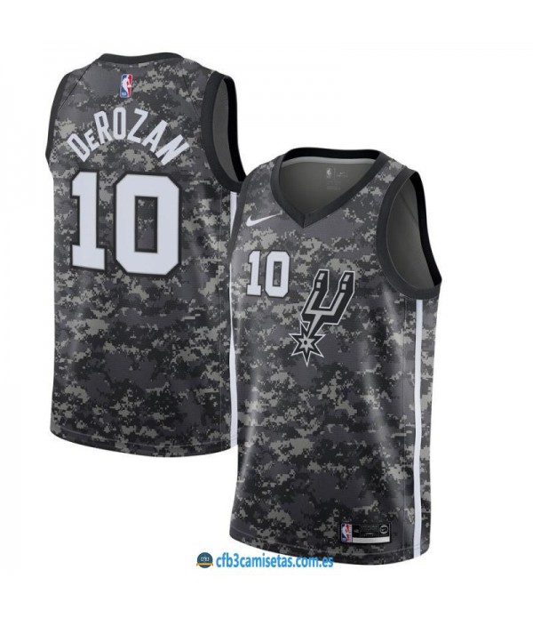 CFB3-Camisetas DeMar DeRozan San Antonio Spurs 2019 2020 City Edition