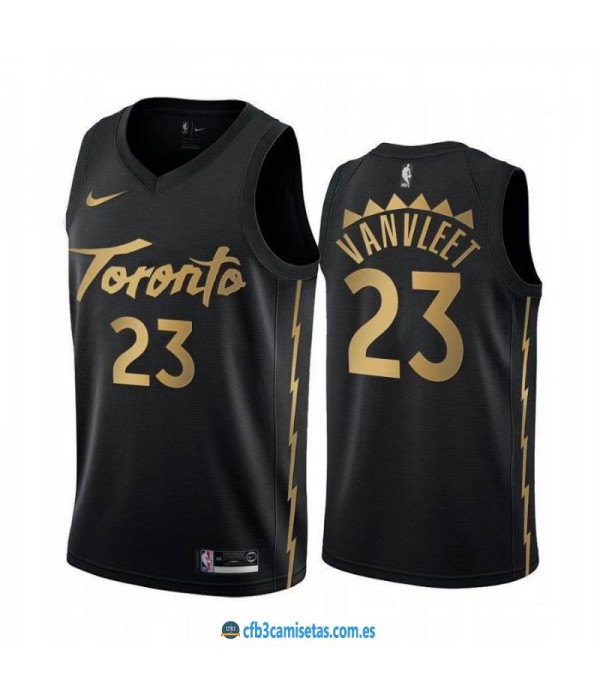 CFB3-Camisetas Fred VanVleet Toronto Raptors 2019 2020 City Edition