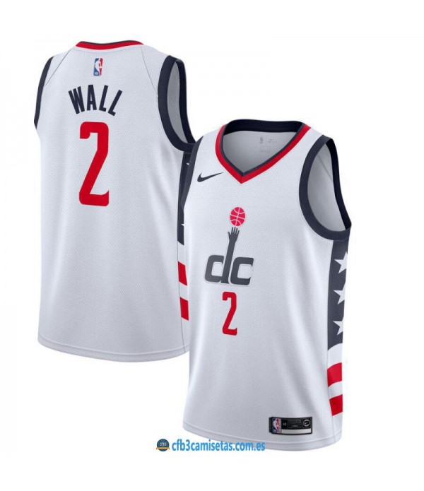 CFB3-Camisetas John Wall Washington Wizards 2019 2020 City Edition