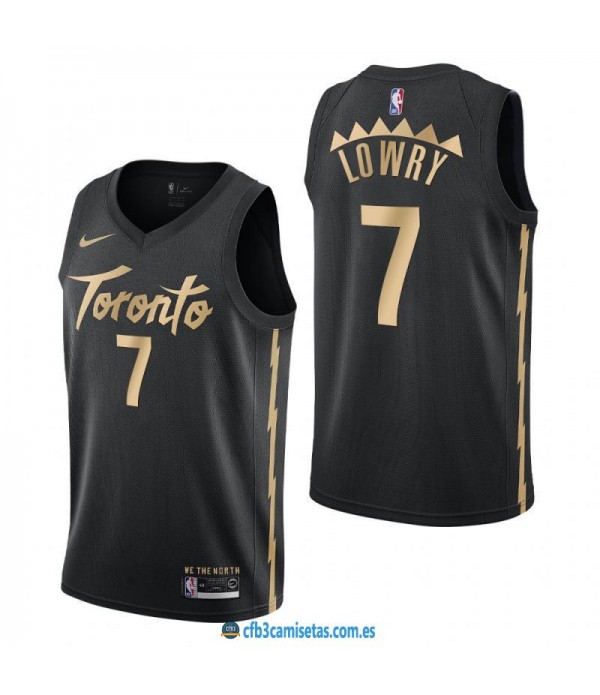 CFB3-Camisetas Kyle Lowry Toronto Raptors 2019 2020 City Edition