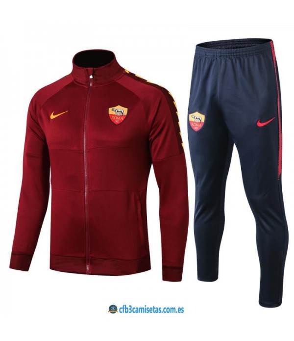 CFB3-Camisetas Chándal AS Roma 2019 2020 JUNIOR