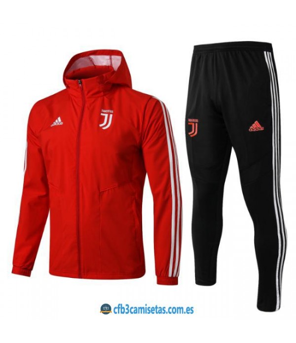CFB3-Camisetas Chándal Juventus 2019 2020 Rojo