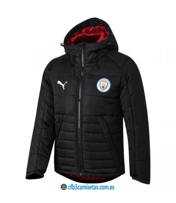 CFB3-Camisetas Chaqueta acolchada Manchester City 2019 2020