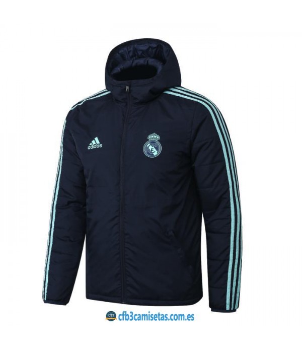 CFB3-Camisetas Chaqueta acolchada Real Madrid 2019...