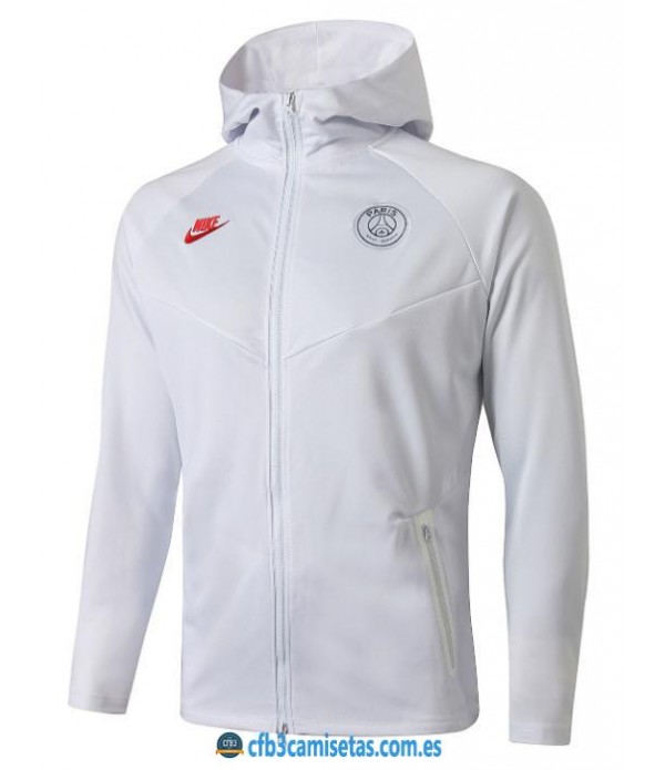 CFB3-Camisetas Chaqueta con capucha PSG 2019 20202...