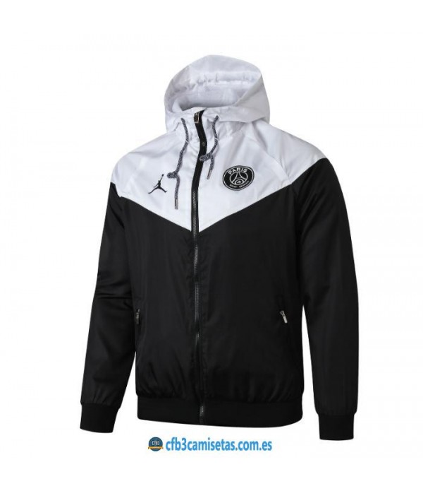 CFB3-Camisetas Chaqueta con capucha PSG x Jordan 2019 2020 2