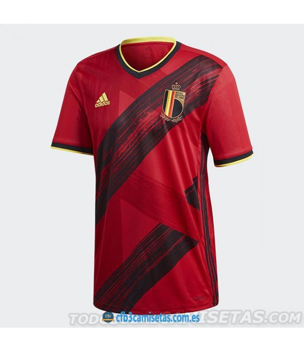 CFB3-Camisetas Bélgica 1a Equipación 2020