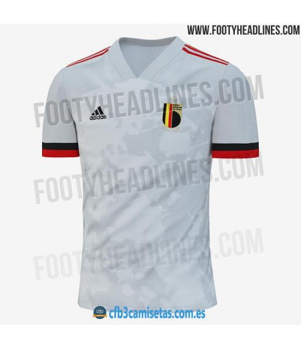 CFB3-Camisetas Bélgica 2a Equipación 2020