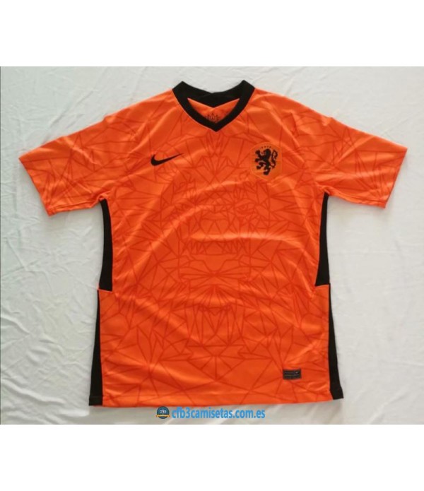 CFB3-Camisetas Holanda 1a Equipación 2020