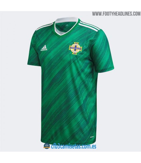 CFB3-Camisetas Irlanda del Norte 1a Equipación 2020
