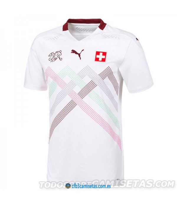 CFB3-Camisetas Suiza 2a Equipación 2020