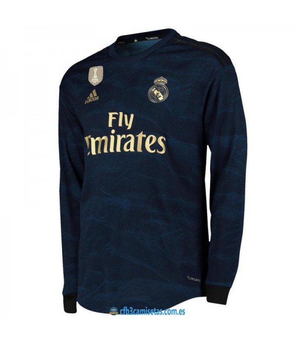 CFB3-Camisetas Real Madrid 2a Equipación 2019 2020 ML