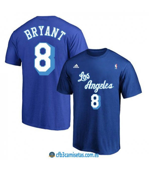 CFB3-Camisetas Camiseta Los Angeles Lakers Blue