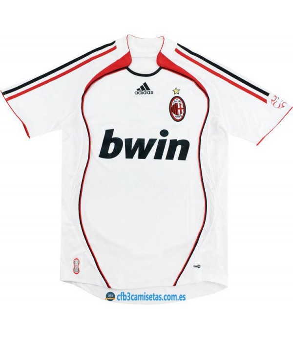 CFB3-Camisetas AC Milan 2a Equipación 2006-07