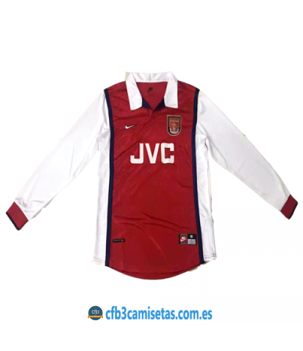 CFB3-Camisetas Arsenal 1a Equipación 1998-99 ML