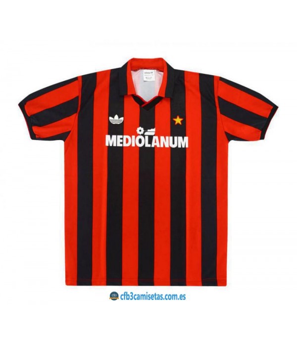 CFB3-Camisetas Camiseta AC Milan 1990/91