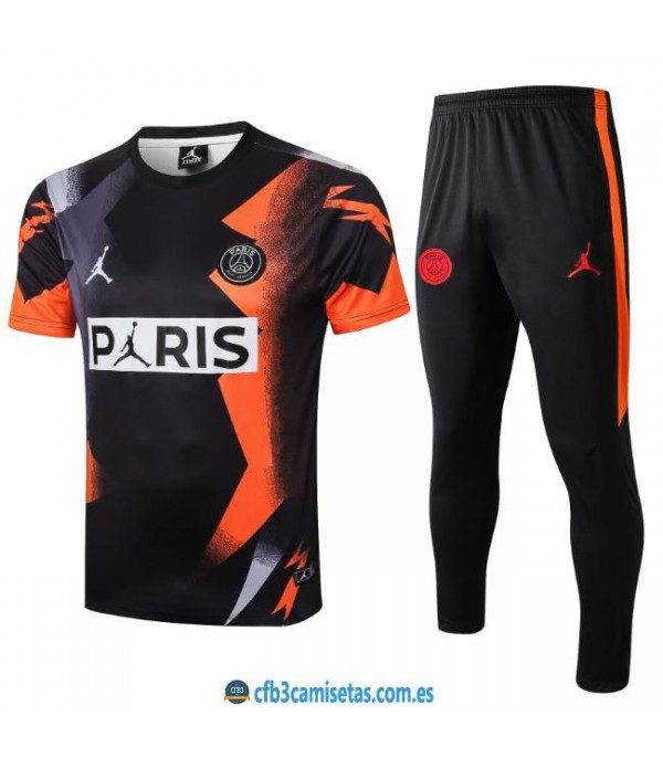 CFB3-Camisetas Camiseta Pantalones PSG x Jordan 2019/20