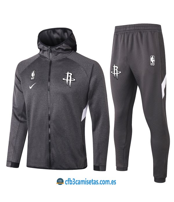 CFB3-Camisetas Chándal Houston Rockets - Black