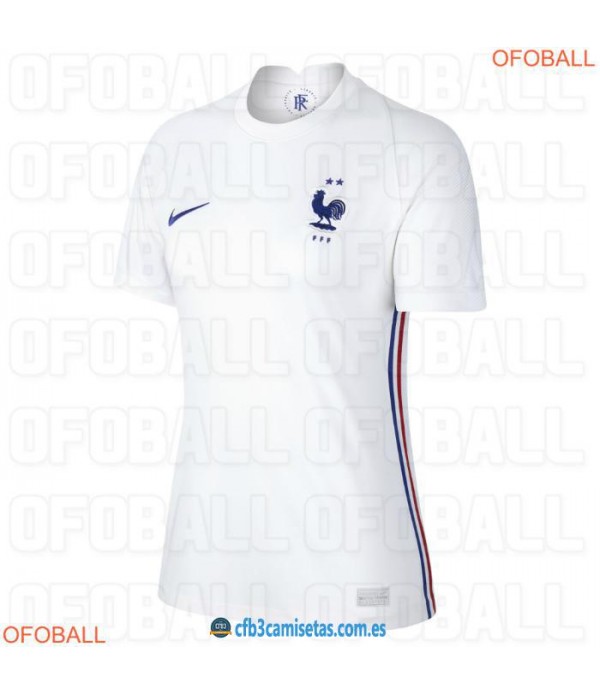 CFB3-Camisetas Francia 2a Equipación 2020