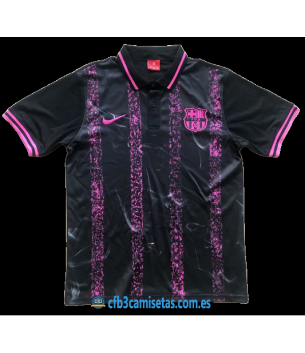 CFB3-Camisetas Polo FC Barcelona Morado