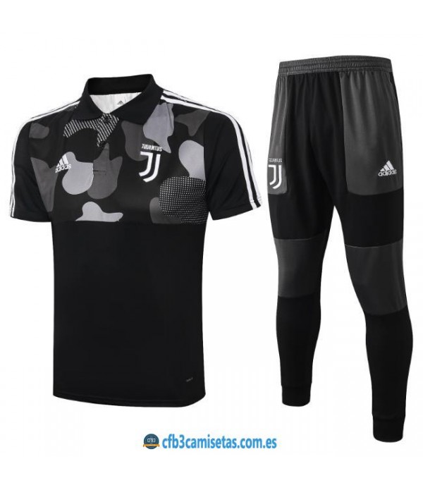 CFB3-Camisetas Polo Pantalones Juventus 2019/20