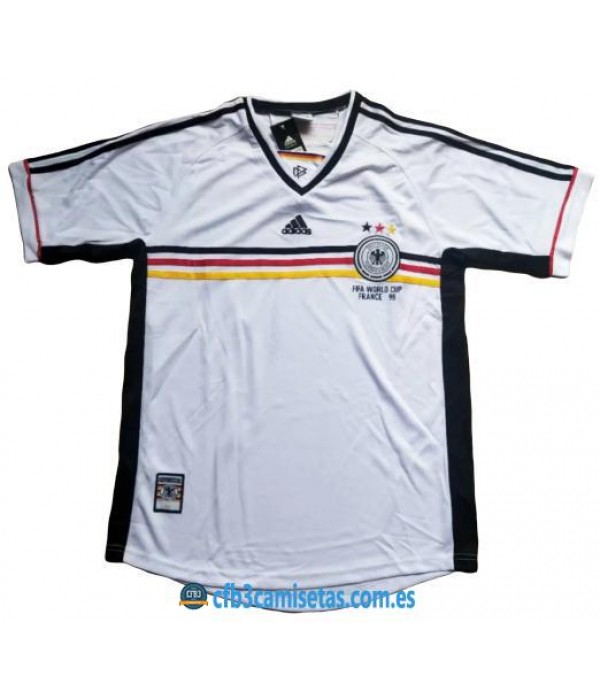 CFB3-Camisetas Alemania 1a Equipación Mundial 1998