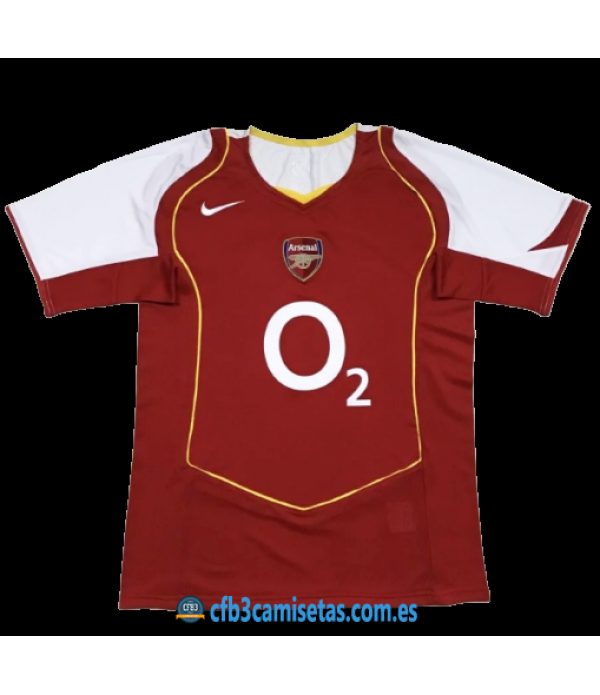 CFB3-Camisetas Arsenal 1a Equipación 2004-05