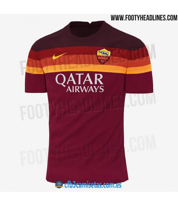 CFB3-Camisetas AS Roma 1a Equipación 2020/21