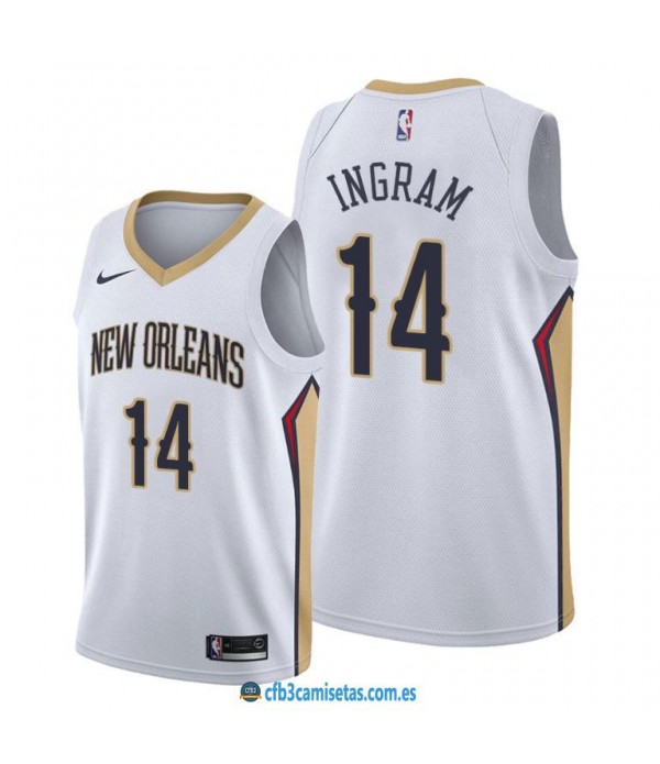 CFB3-Camisetas Brandon Ingram New Orleans Pelicans 2019/20 - Association