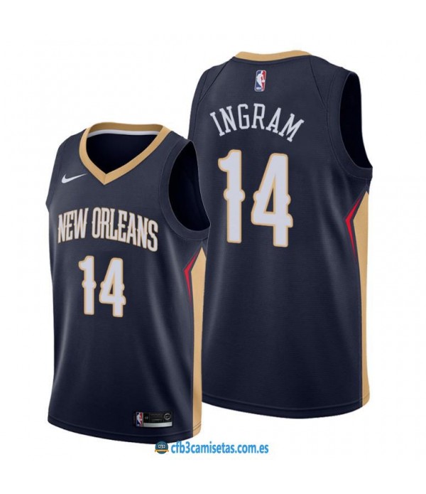CFB3-Camisetas Brandon Ingram New Orleans Pelicans 2019/20 - Icon