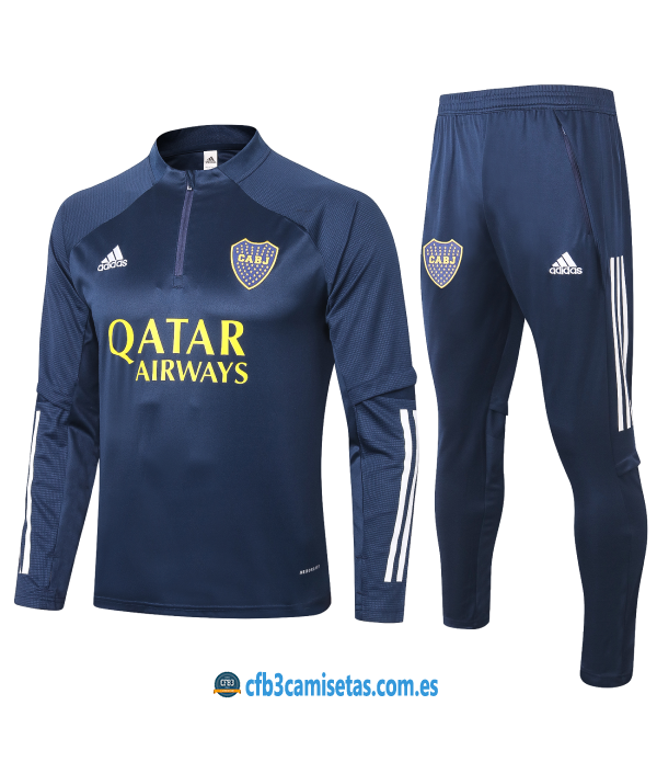 CFB3-Camisetas Chándal Boca Juniors 2020/21 - Qatar