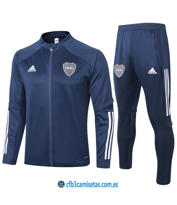 CFB3-Camisetas Chandal Boca Juniors 2020/21